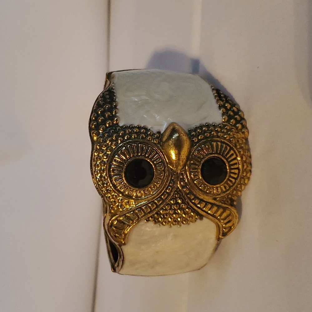 Owl Bangle Bracelet